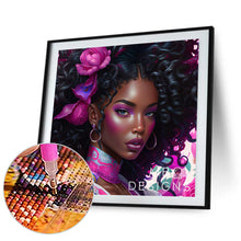 Load image into Gallery viewer, Diamond Painting - Full Round - girl (30*30CM)
