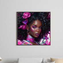 Load image into Gallery viewer, Diamond Painting - Full Round - girl (30*30CM)
