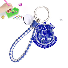 Load image into Gallery viewer, Football Club Double Sided Diamond Art Keyring Handmade for Home Party Decor
