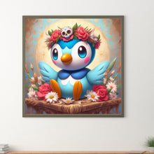 Load image into Gallery viewer, Diamond Painting - Full Round - little duck (30*30CM)
