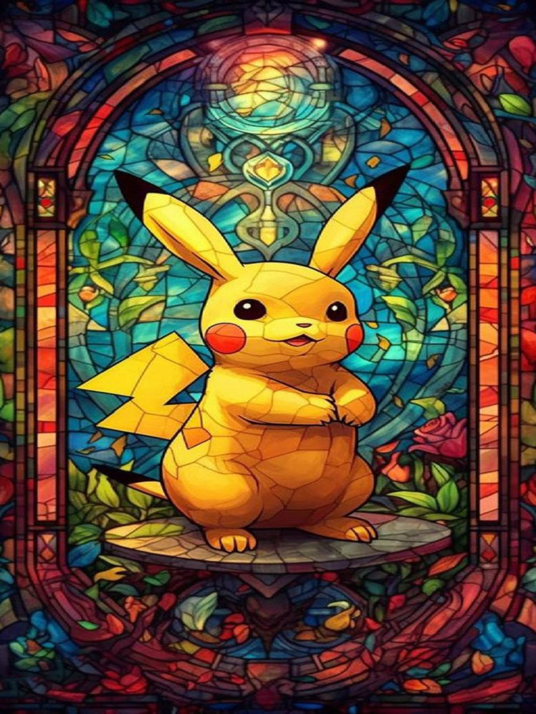 Diamond Painting - Full Round - Pikachu (30*60CM)
