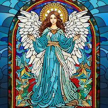 Load image into Gallery viewer, Diamond Painting - Partial Special Shaped - Our Lady of Glass Art (30*30CM)
