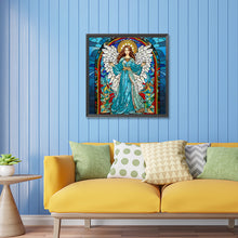 Load image into Gallery viewer, Diamond Painting - Partial Special Shaped - Our Lady of Glass Art (30*30CM)
