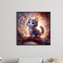 Load image into Gallery viewer, Diamond Painting - Full Round - beautiful kitten (30*30CM)
