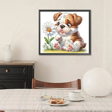 Load image into Gallery viewer, Diamond Painting - Partial Special Shaped - Bulldog (35*30CM)
