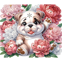 Load image into Gallery viewer, Diamond Painting - Partial Special Shaped - Bulldog (35*30CM)
