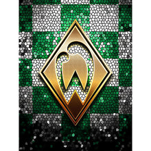 Load image into Gallery viewer, Diamond Painting - Full Round - Werder Bremen logo (30*40CM)
