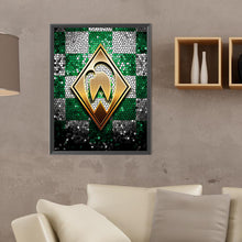 Load image into Gallery viewer, Diamond Painting - Full Round - Werder Bremen logo (30*40CM)
