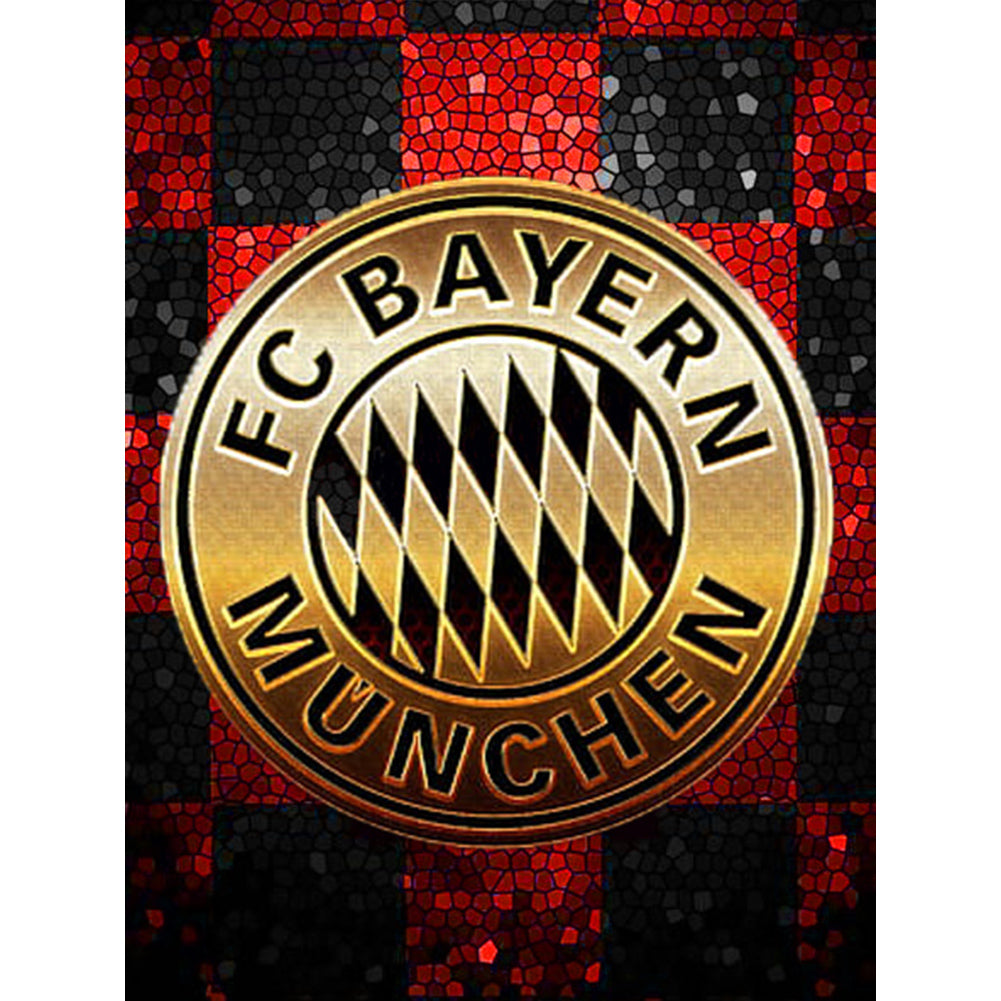 Diamond Painting - Full Round - Bayern Munich logo (30*40CM)