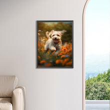Load image into Gallery viewer, Diamond Painting - Full Square - running puppy (30*40CM)
