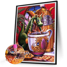 Load image into Gallery viewer, Diamond Painting - Full Square - magic dinosaur (30*40CM)
