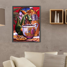 Load image into Gallery viewer, Diamond Painting - Full Square - magic dinosaur (30*40CM)
