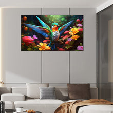 Load image into Gallery viewer, Diamond Painting - Full Round - hummingbird (70*40CM)
