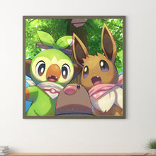 Load image into Gallery viewer, Diamond Painting - Full Round - Pokemon (35*35CM)
