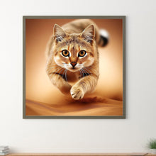 Load image into Gallery viewer, Diamond Painting - Full Round - cat (35*35CM)
