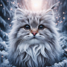 Load image into Gallery viewer, Diamond Painting - Full Round - cat (35*35CM)
