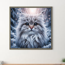 Load image into Gallery viewer, Diamond Painting - Full Round - cat (35*35CM)

