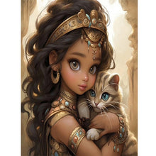 Load image into Gallery viewer, Diamond Painting - Full Round - little girl (30*40CM)
