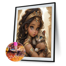 Load image into Gallery viewer, Diamond Painting - Full Round - little girl (30*40CM)
