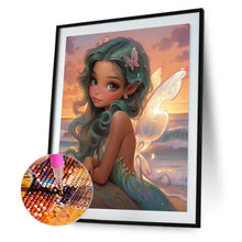 Load image into Gallery viewer, Diamond Painting - Full Round - little girl (30*40CM)
