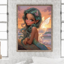 Load image into Gallery viewer, Diamond Painting - Full Round - little girl (30*40CM)
