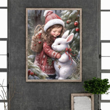 Load image into Gallery viewer, Diamond Painting - Full Round - little girl (30*40CM)
