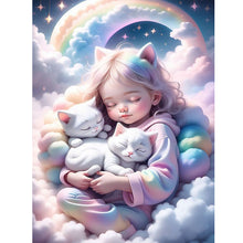 Load image into Gallery viewer, Diamond Painting - Full Round - little girl (30*40CM)
