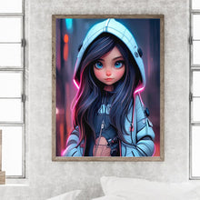 Load image into Gallery viewer, Diamond Painting - Full Round - little girl (30*40CM)
