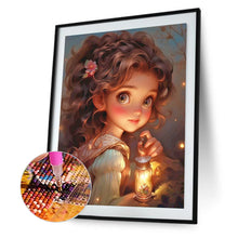 Load image into Gallery viewer, Diamond Painting - Full Round - little girl (30*40CM)
