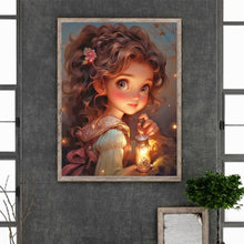 Load image into Gallery viewer, Diamond Painting - Full Round - little girl (30*40CM)
