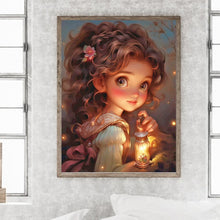 Load image into Gallery viewer, Diamond Painting - Full Round - little girl (30*40CM)
