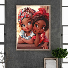 Load image into Gallery viewer, Diamond Painting - Full Round - little girl (30*40CM)
