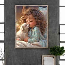 Load image into Gallery viewer, Diamond Painting - Full Round - little girl (30*40CM)
