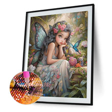 Load image into Gallery viewer, Diamond Painting - Full Round - little girl (30*40CM)
