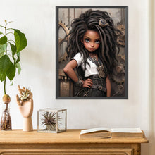 Load image into Gallery viewer, Diamond Painting - Full Round - big eyed little girl (30*40CM)
