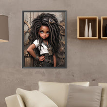 Load image into Gallery viewer, Diamond Painting - Full Round - big eyed little girl (30*40CM)
