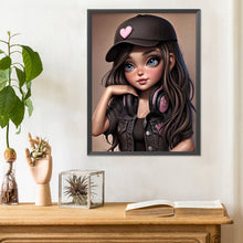 Load image into Gallery viewer, Diamond Painting - Full Round - big eyed little girl (30*40CM)
