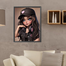 Load image into Gallery viewer, Diamond Painting - Full Round - big eyed little girl (30*40CM)
