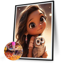 Load image into Gallery viewer, Diamond Painting - Full Round - big eyed little girl (30*40CM)
