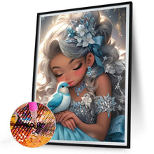Load image into Gallery viewer, Diamond Painting - Full Round - big eyed little girl (30*40CM)
