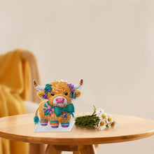 Load image into Gallery viewer, Acrylic Rabbit/Owl Cute Yak 5D DIY Diamond Art Tabletop Decor Home Office Decor
