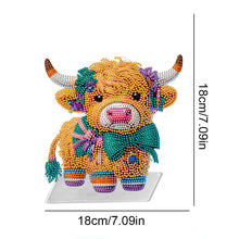 Load image into Gallery viewer, Acrylic Rabbit/Owl Cute Yak 5D DIY Diamond Art Tabletop Decor Home Office Decor
