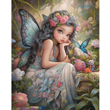Load image into Gallery viewer, Diamond Painting - Full Round - elf girl (40*50CM)

