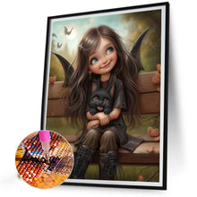 Load image into Gallery viewer, Diamond Painting - Full Round - elf girl (40*50CM)
