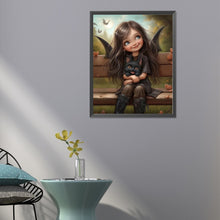 Load image into Gallery viewer, Diamond Painting - Full Round - elf girl (40*50CM)
