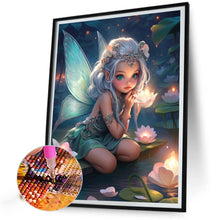 Load image into Gallery viewer, Diamond Painting - Full Round - elf girl (40*50CM)
