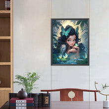 Load image into Gallery viewer, Diamond Painting - Full Round - elf girl (40*50CM)
