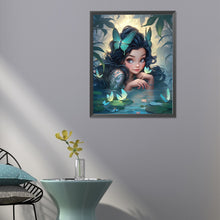 Load image into Gallery viewer, Diamond Painting - Full Round - elf girl (40*50CM)
