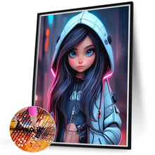 Load image into Gallery viewer, Diamond Painting - Full Round - sweet girl (40*50CM)
