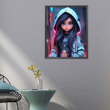 Load image into Gallery viewer, Diamond Painting - Full Round - sweet girl (40*50CM)
